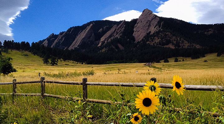 From the Flat Irons to CU, we love being in Boulder!