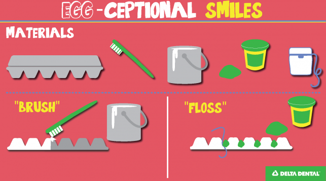 Eggceptional Smiles Craft - Delta Dental of Colorado