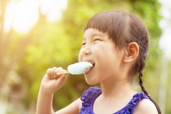 Popsicles can be a healthy treat to help you cool down in hot weather! Try some of these recipes: