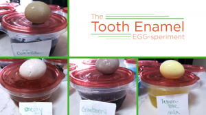 Watch how we use eggshells to demonstrate which beverages have the most tooth enamel-staining power.