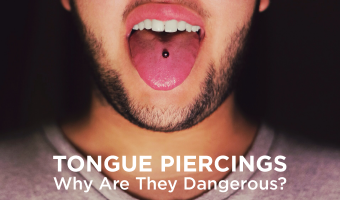 Get the facts on how tongue piercings lead to teeth damage, infection, and more.
