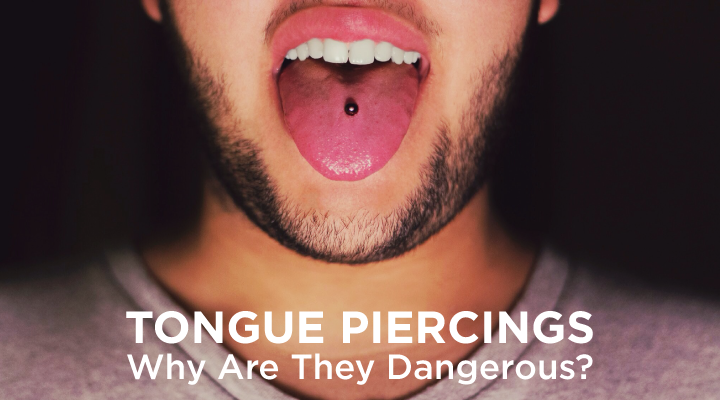 Get the facts on how tongue piercings lead to teeth damage, infection, and more. 