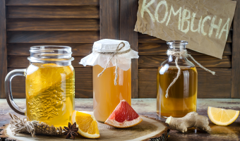 Learn what’s in kombucha that can harm your teeth and how to prevent the kombucha health drink from causing enamel erosion