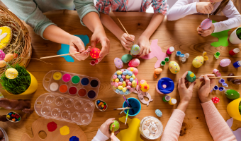 These three spring crafts for kids are fun at any age and come with oral health reminders!