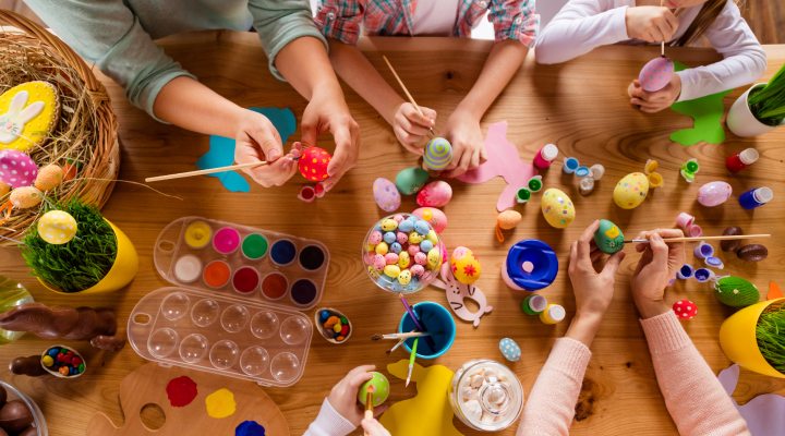 These three spring crafts for kids are fun at any age and come with oral health reminders! 