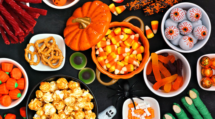 Click to see how we solved the leftover candy conundrum with healthy, simple ways to use your extra Halloween candy.