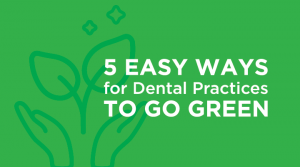 Today most consumers are more likely to support businesses that care about the environment. This includes dental offices. Learn five easy ways to help your office go green.