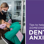 Dental anxiety, or a general fear of the dentist and dental procedures, is very common. If you know someone who deals with a fear of the dentist, check out some of our favorite tips to help ease anxiety at the dentist’s office.