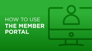 How to use the member portal.